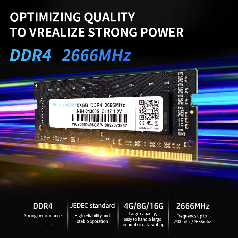Memoria RAM DDR4 32GB 3200MHz para Laptop