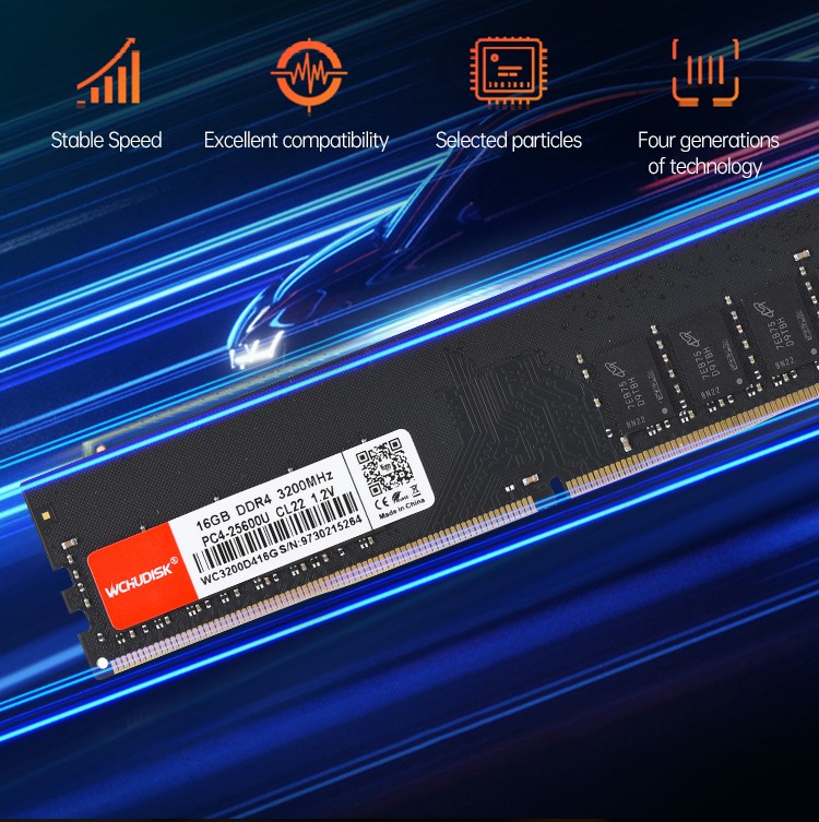Memoria RAM DDR4 16GB 3200MHz para PC