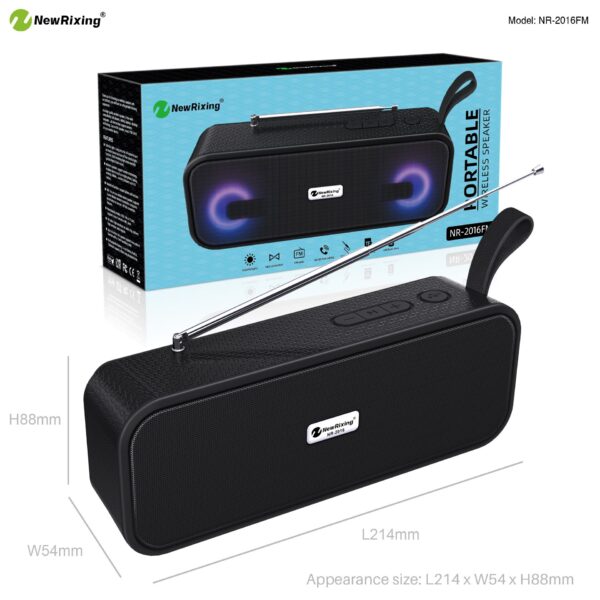 Bocina Parlante Portable Speaker Nr2016