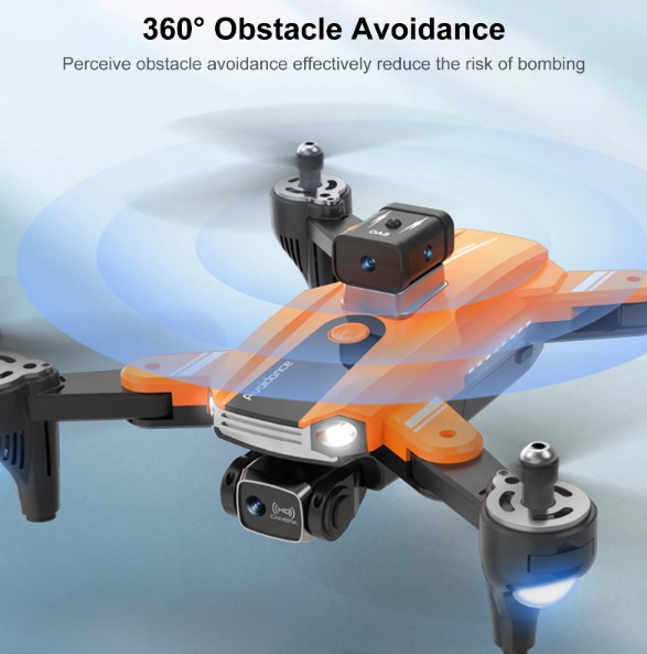 Drone 4K HD con evitación de obstáculos 360°