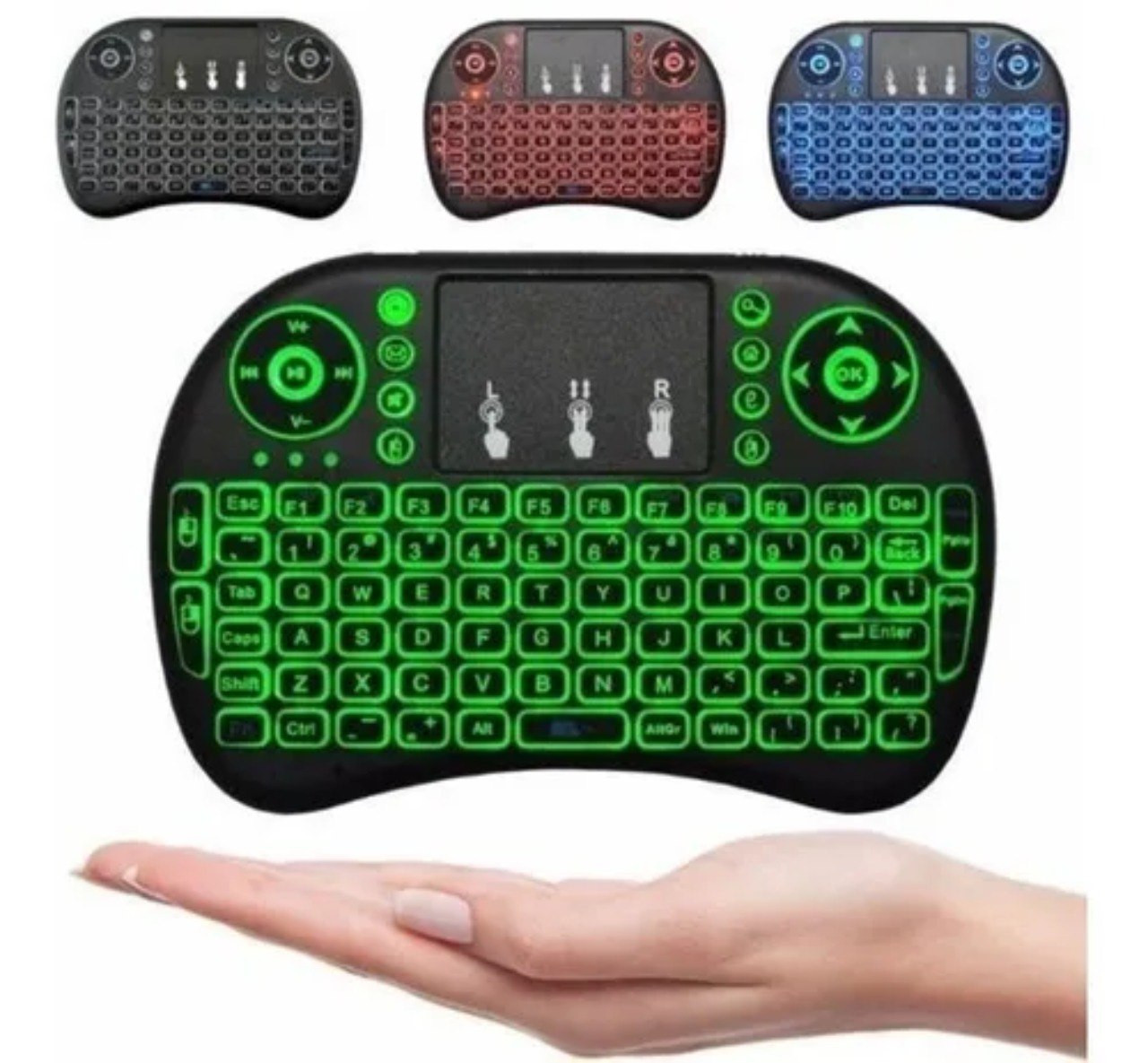 Mini Teclado Gamer Inalambrico Touchpad