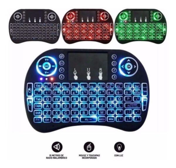 Mini Teclado Gamer Inalambrico Touchpad Mini Teclado Gamer Inalambrico Touchpad