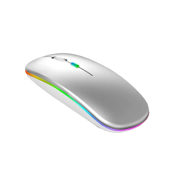 Mouse Recargable Inalámbrico + Bluetooth