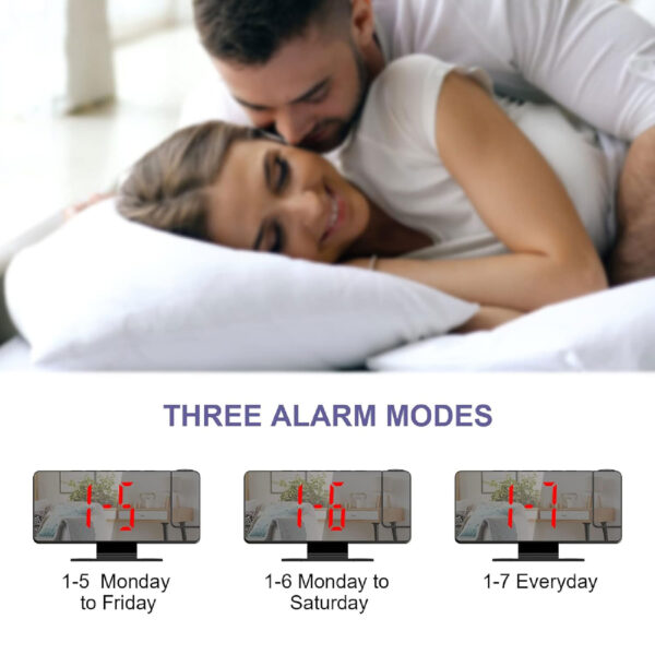 Reloj Digital Despertador con Proyector