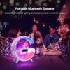 Lámpara G LED RGB con Altavoz Bluetooth