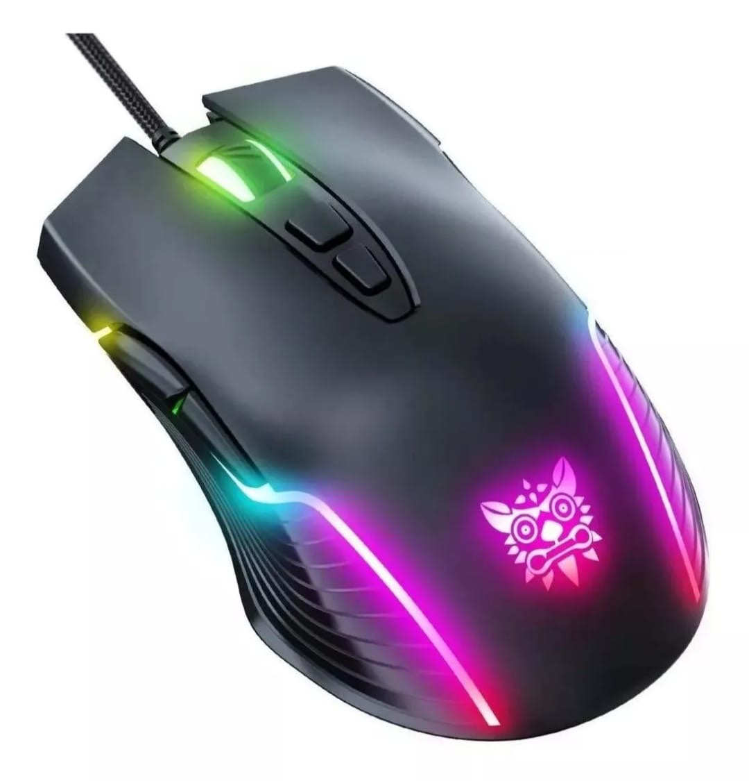 Mouse Gamer Óptico con Luces LED