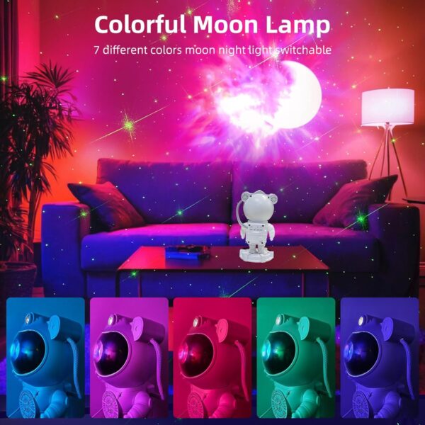 Astronauta Proyector RGB LED