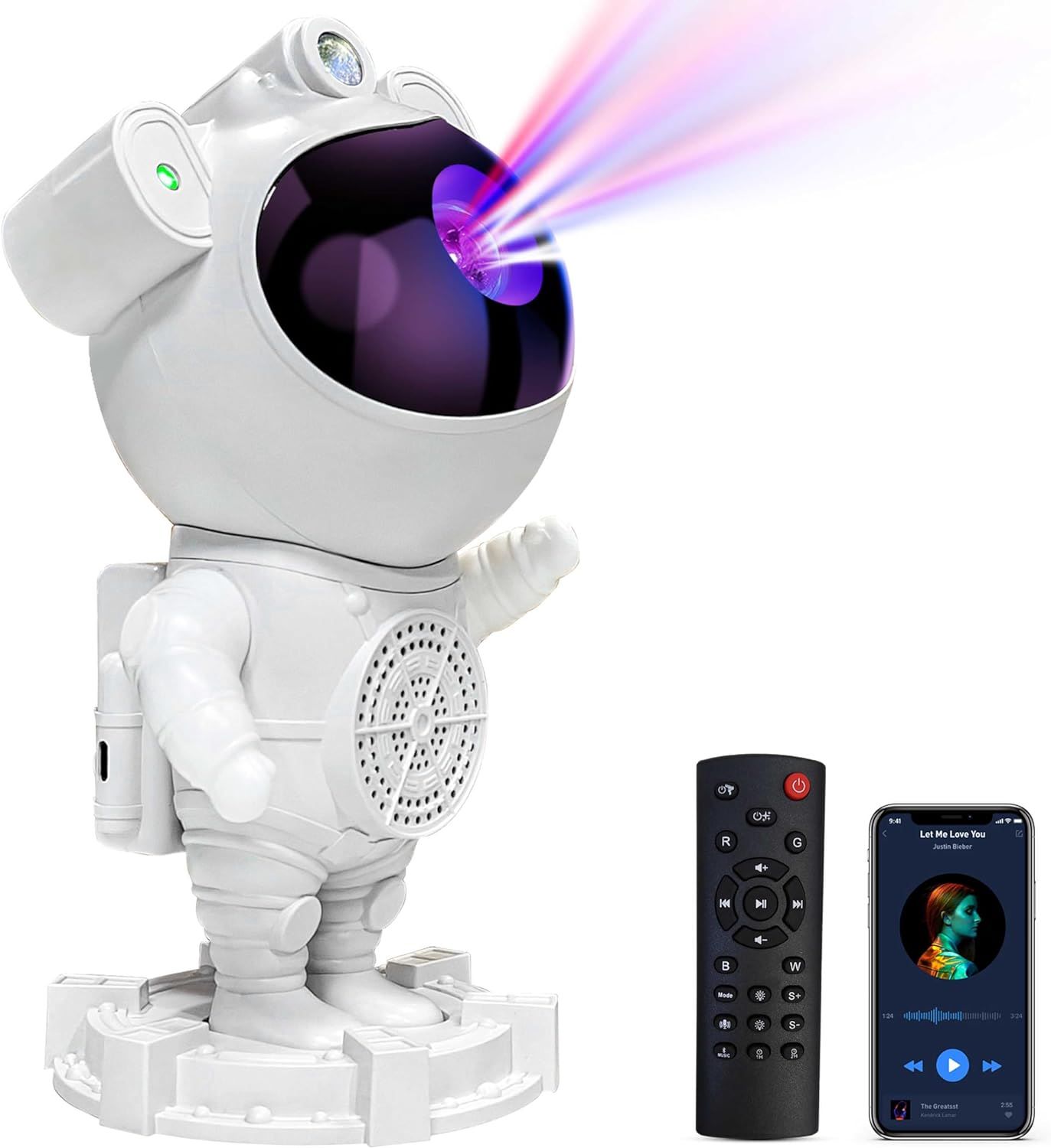 Astronauta Proyector RGB LED