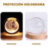 Mini lámparas bola de cristal