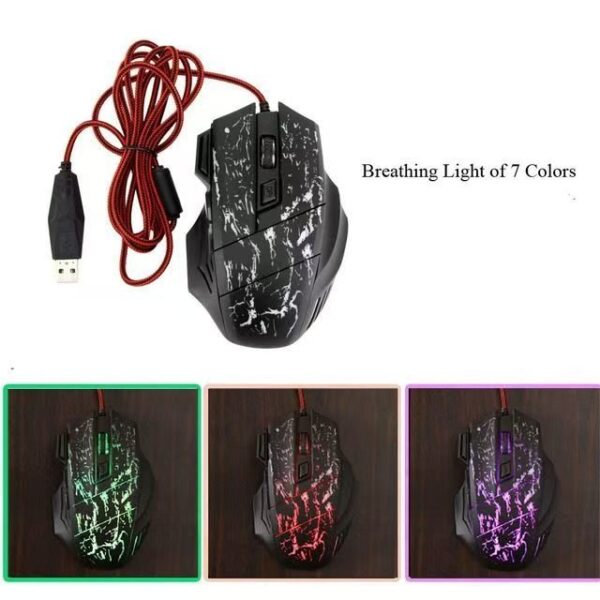 Mouse Gamer Alámbrico USB LXX10