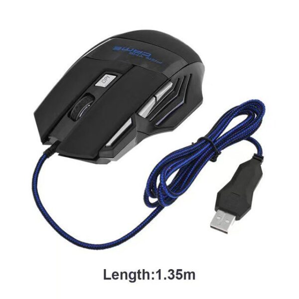 Mouse Gamer Alámbrico USB LXX10