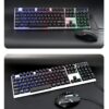 Combo mouse y teclado alambrico KM-5003