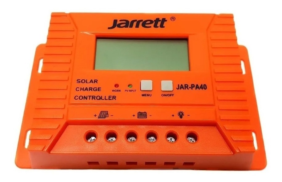 Controlador Regulador de Carga Solar 40A