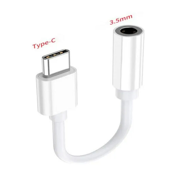 Cable Adaptador Tipo C a Jack 3.5 mm