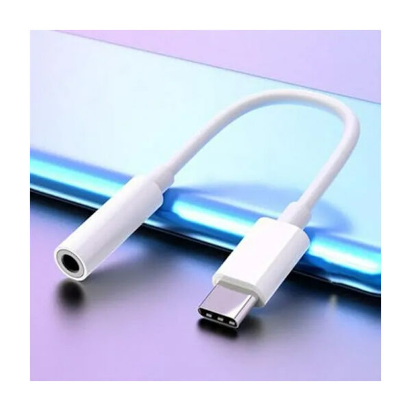 Cable Adaptador Tipo C a Jack 3.5 mm