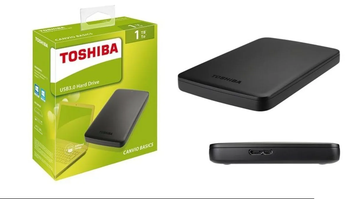 Disco Duro Externo Toshiba 1TB USB 3.0