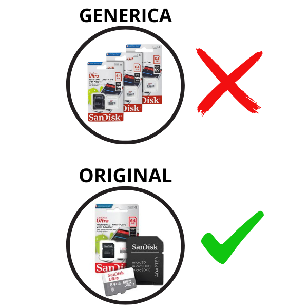 Memoria SD SanDisk 128GB Original