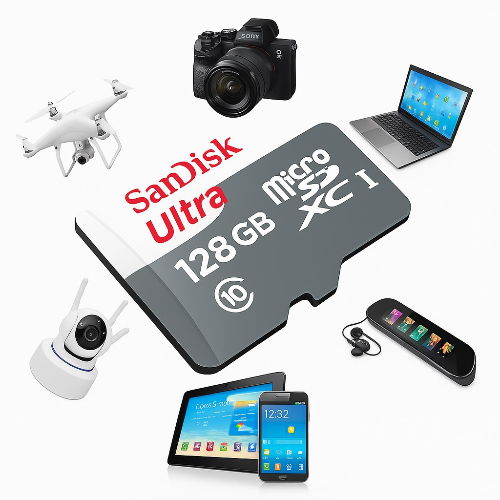 Memoria SD SanDisk 128GB Original