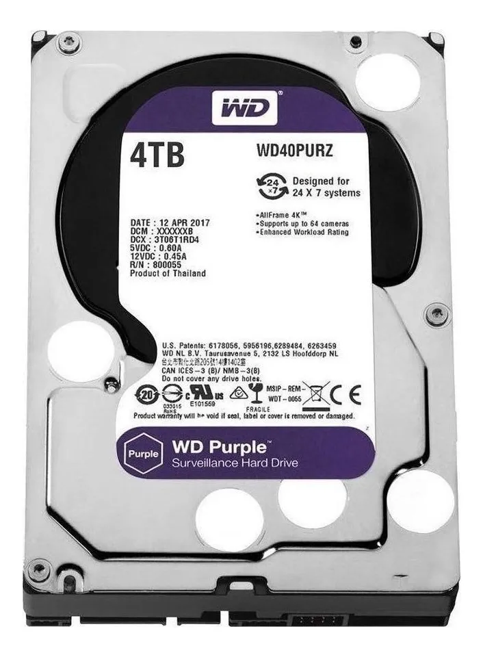 Disco Duro Interno Western Digital WD Purple